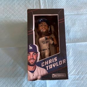 Chris Taylor la dodgers bobble head mlb #3 2018